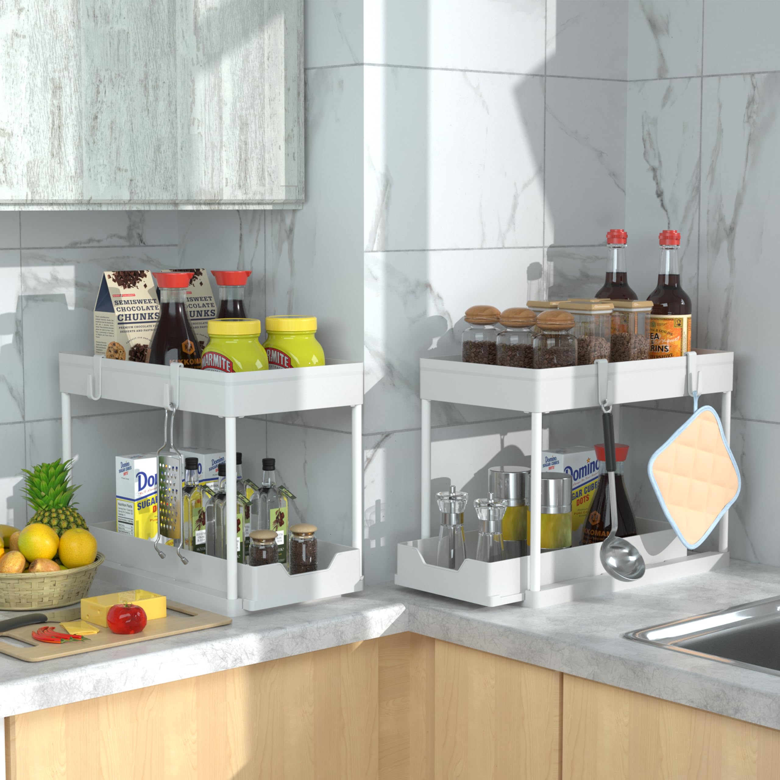 No-tools setup makes installation quick and convenient