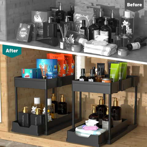 DEKAVA wide-application design fits under sinks, cabinets, and pantries.