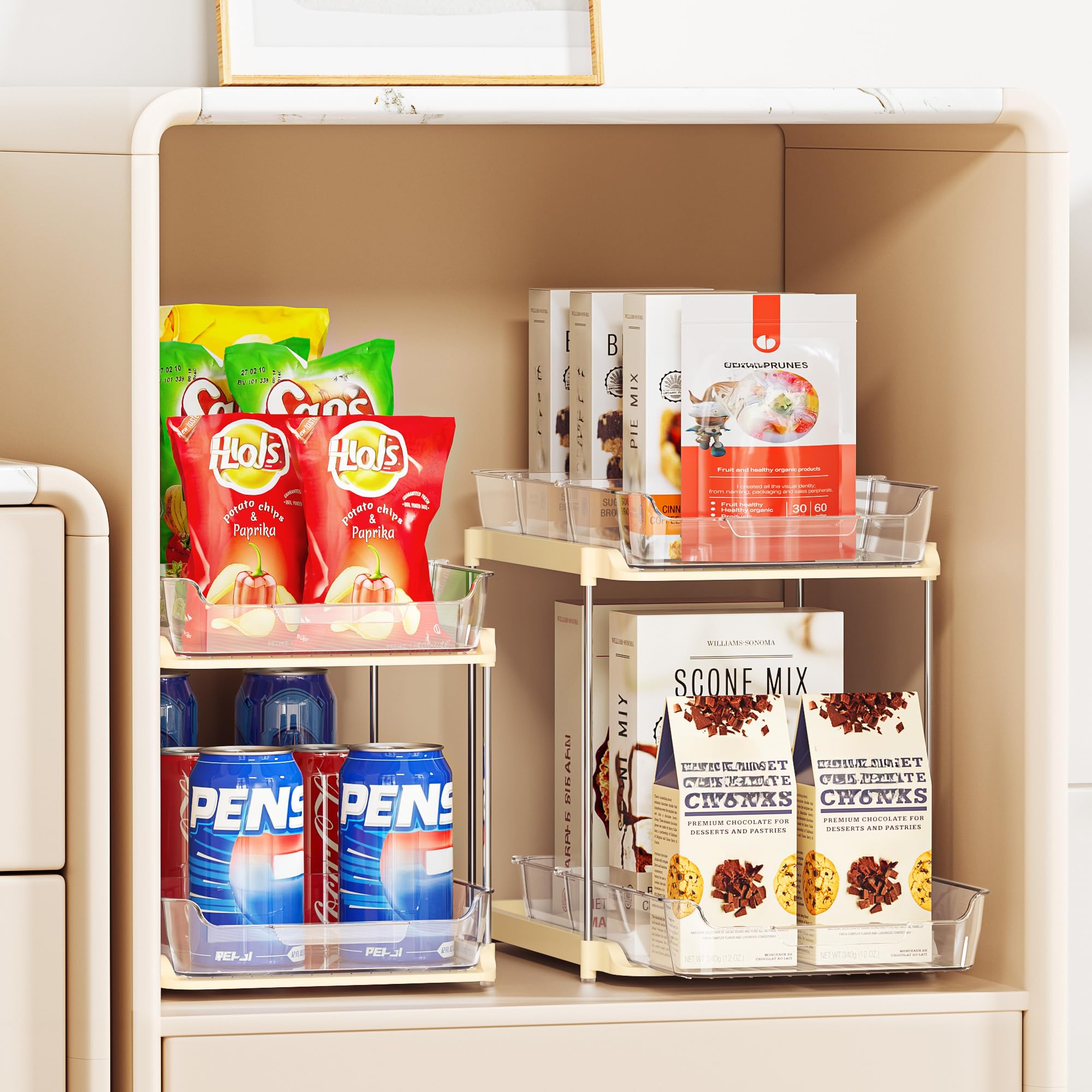 Anti-slip base keeps the Delamu organizer steady during use