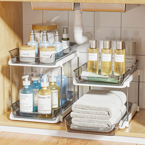 Delamu durable aluminum support rods ensure long-lasting, sturdy organization.