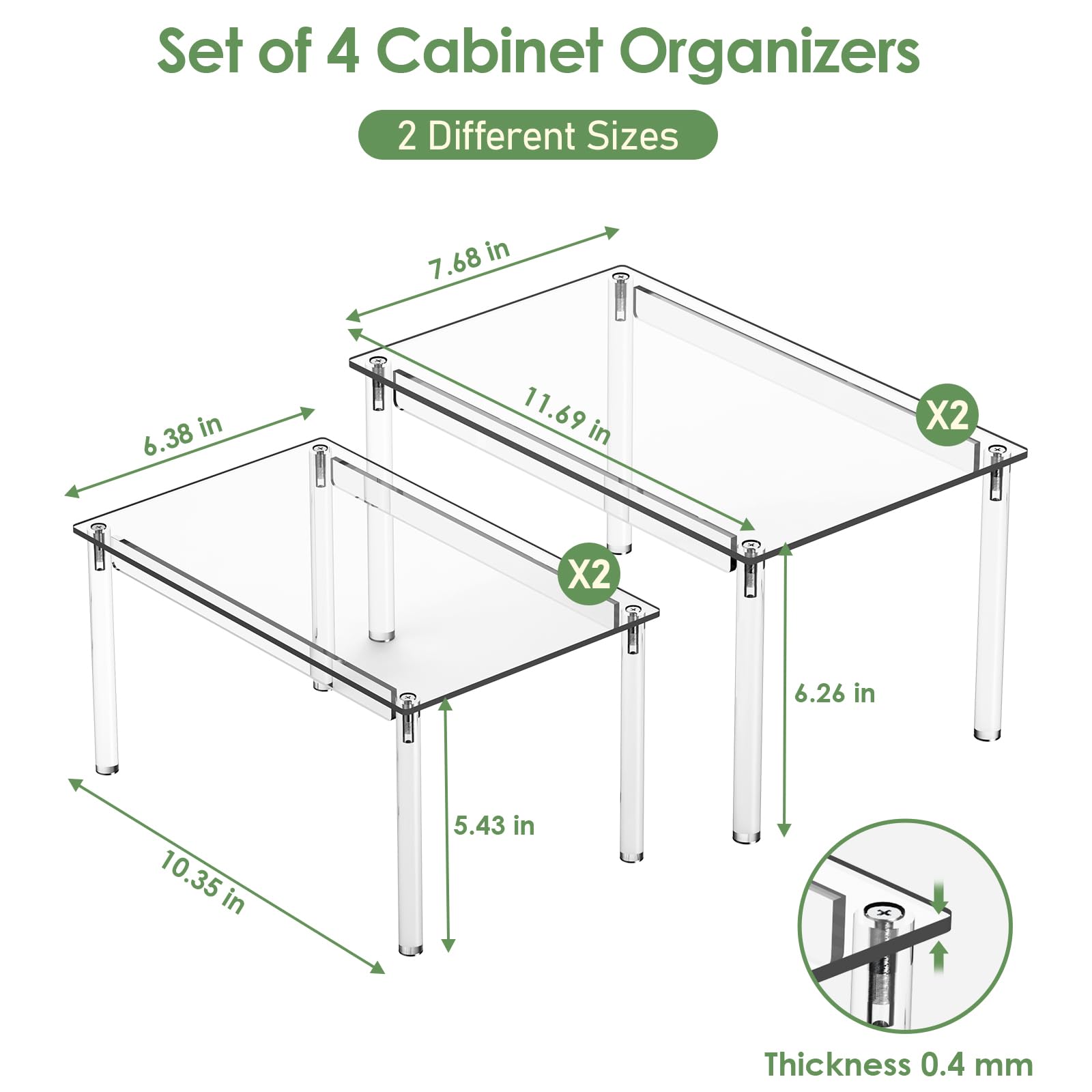 Delamu installation kit with screws and L-screwdriver.