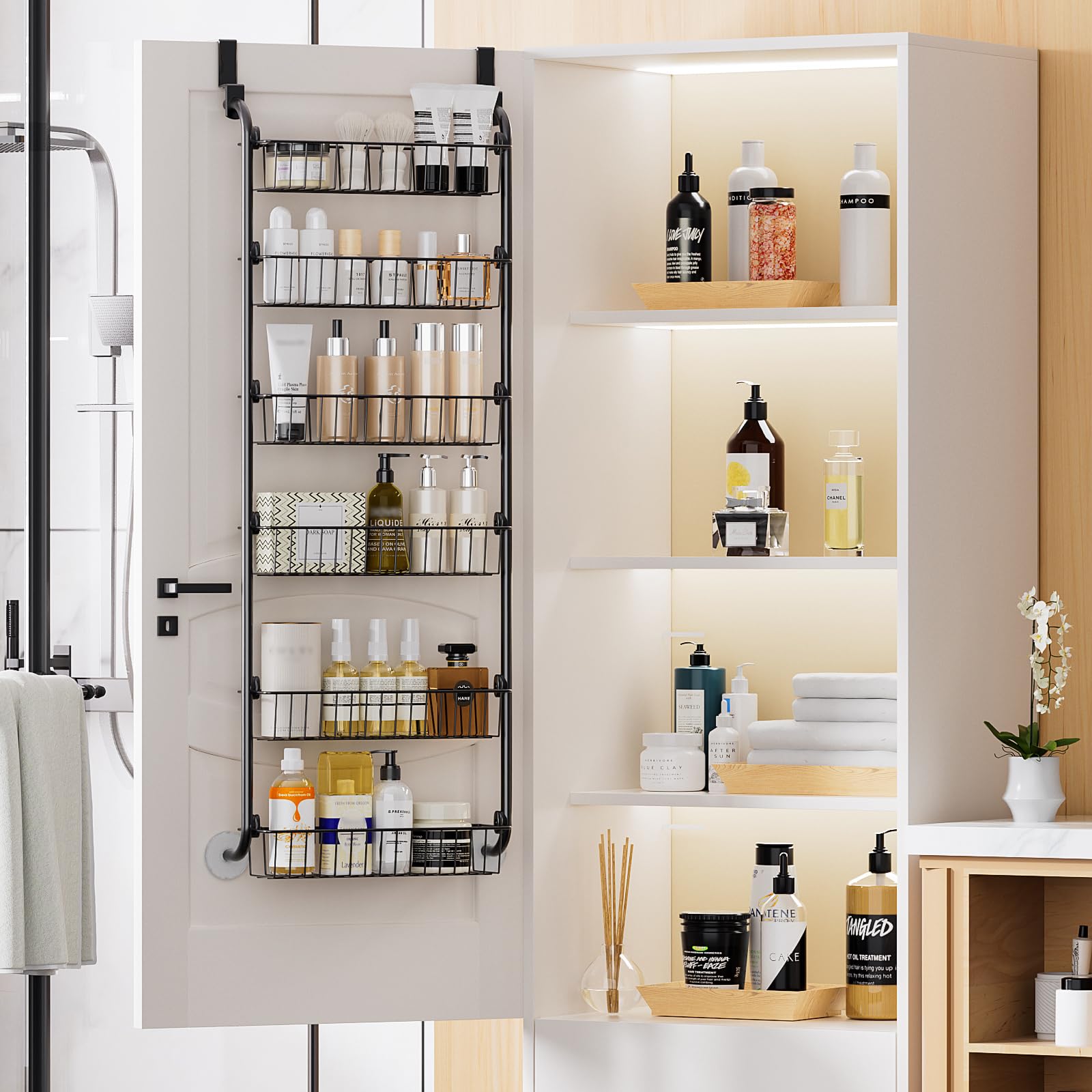 Delamu EVA padding reduces sway and protects doors during use.