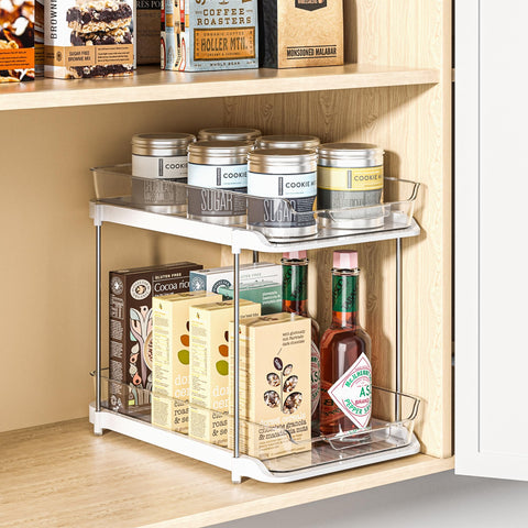 Delamu movable dividers offering customizable spacing for cosmetics and meds