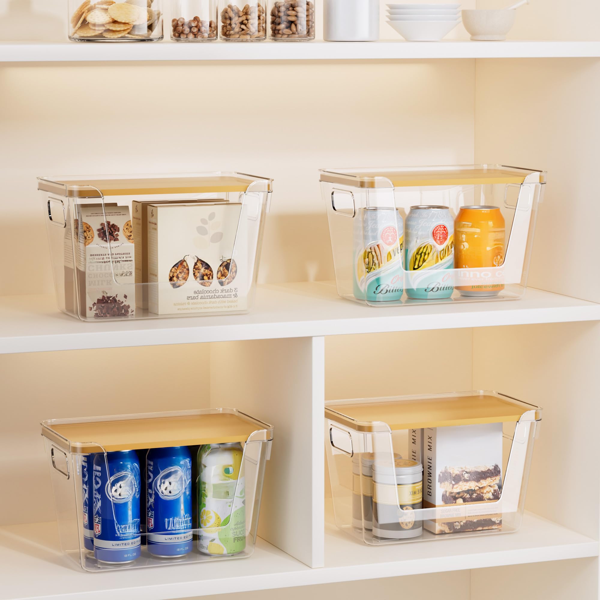 Delamu pantry and kitchen dispenser keeps liners tidy on countertops.
