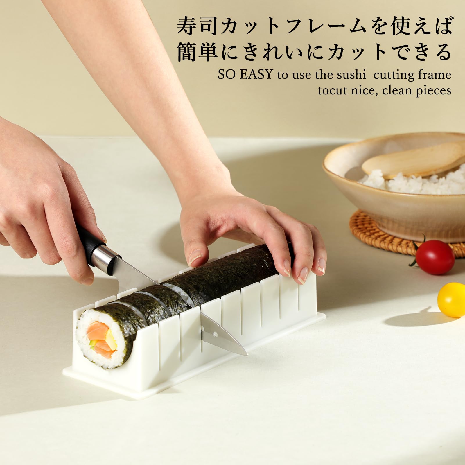 Delamu chopstick holders at the ready for serving.