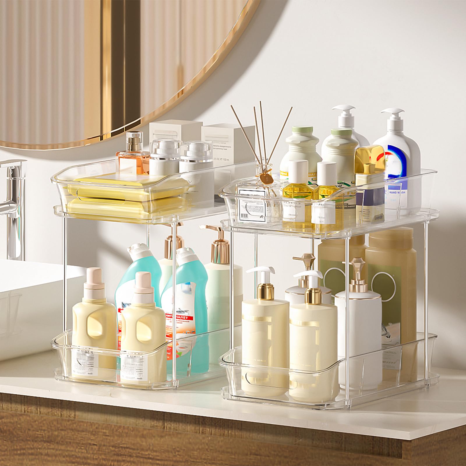 Delamu transparent materials provide sturdy, crack-resistant storage for daily use.