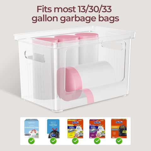 Under sink organization with Delamu holder enhances pantry storage