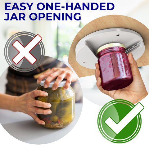 Delfori screw-in cabinet opener secures firmly to mount with durable operation.