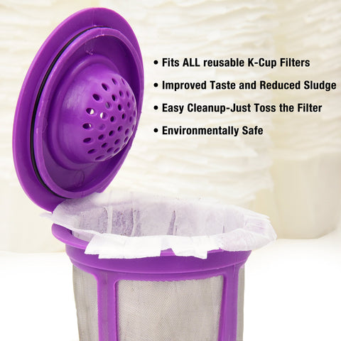 Delibru K Cup fits most reusable pods – product close-up – versatile compatibility on hand.