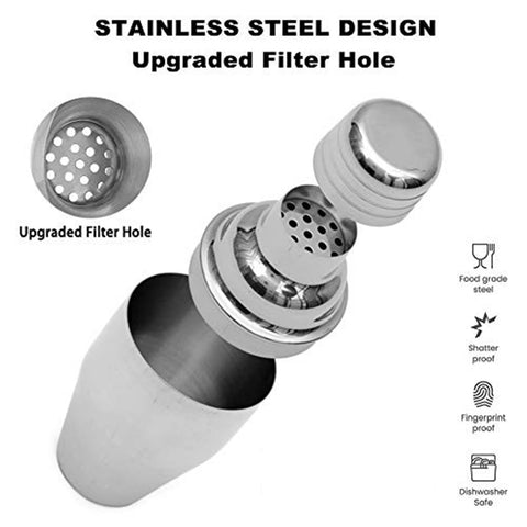 Delidge 18/8 stainless steel construction for lasting durability