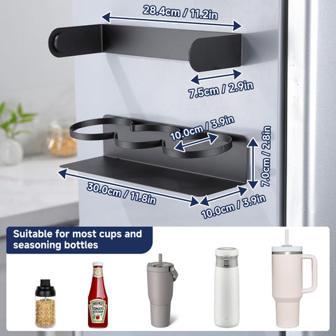 DELITON no-drilling magnetic solution for reliable mounting on metal surfaces.