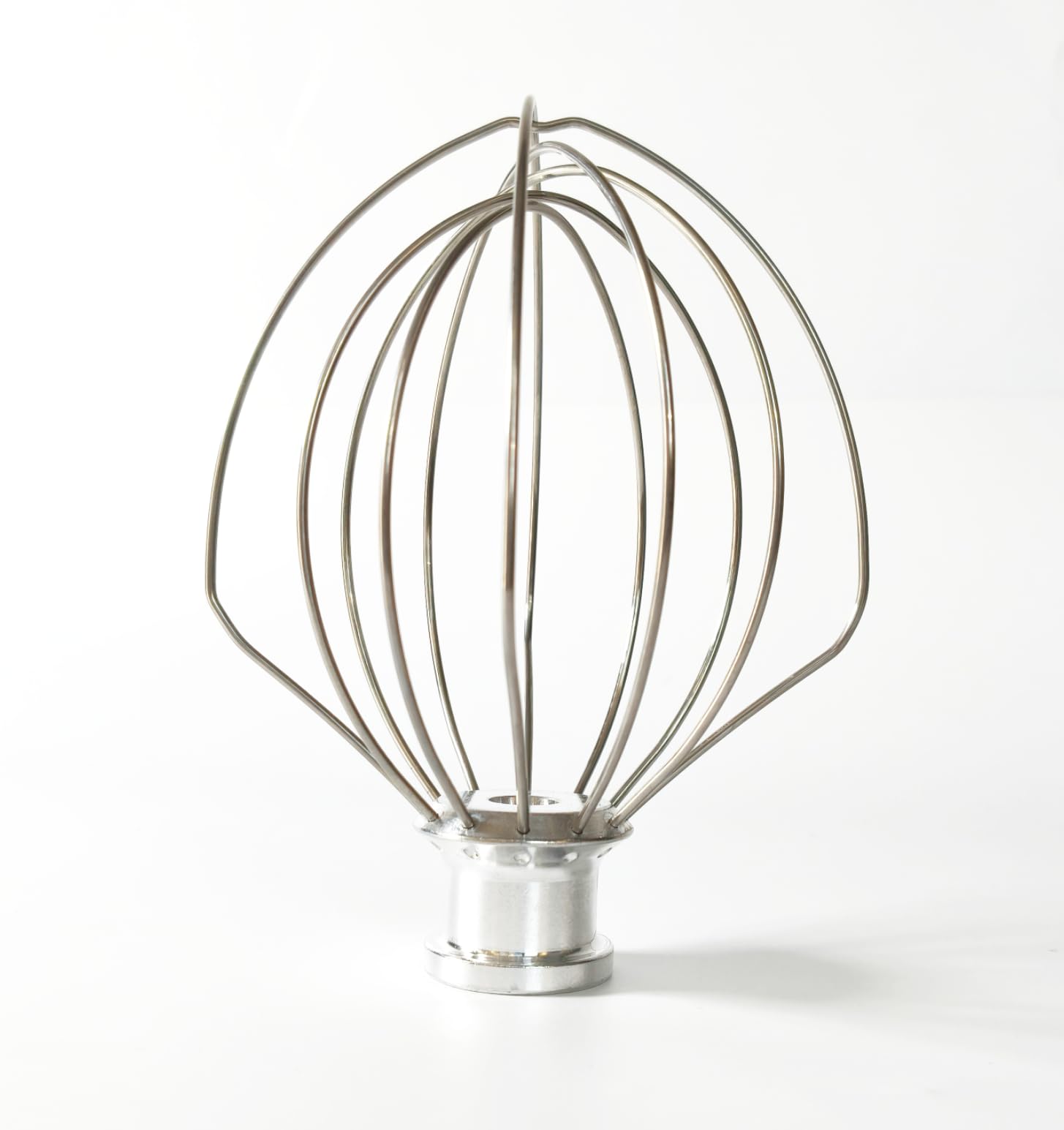 Delixike 63227 replacement wire whisk close-up shows durable stainless steel construction for safe mixing.