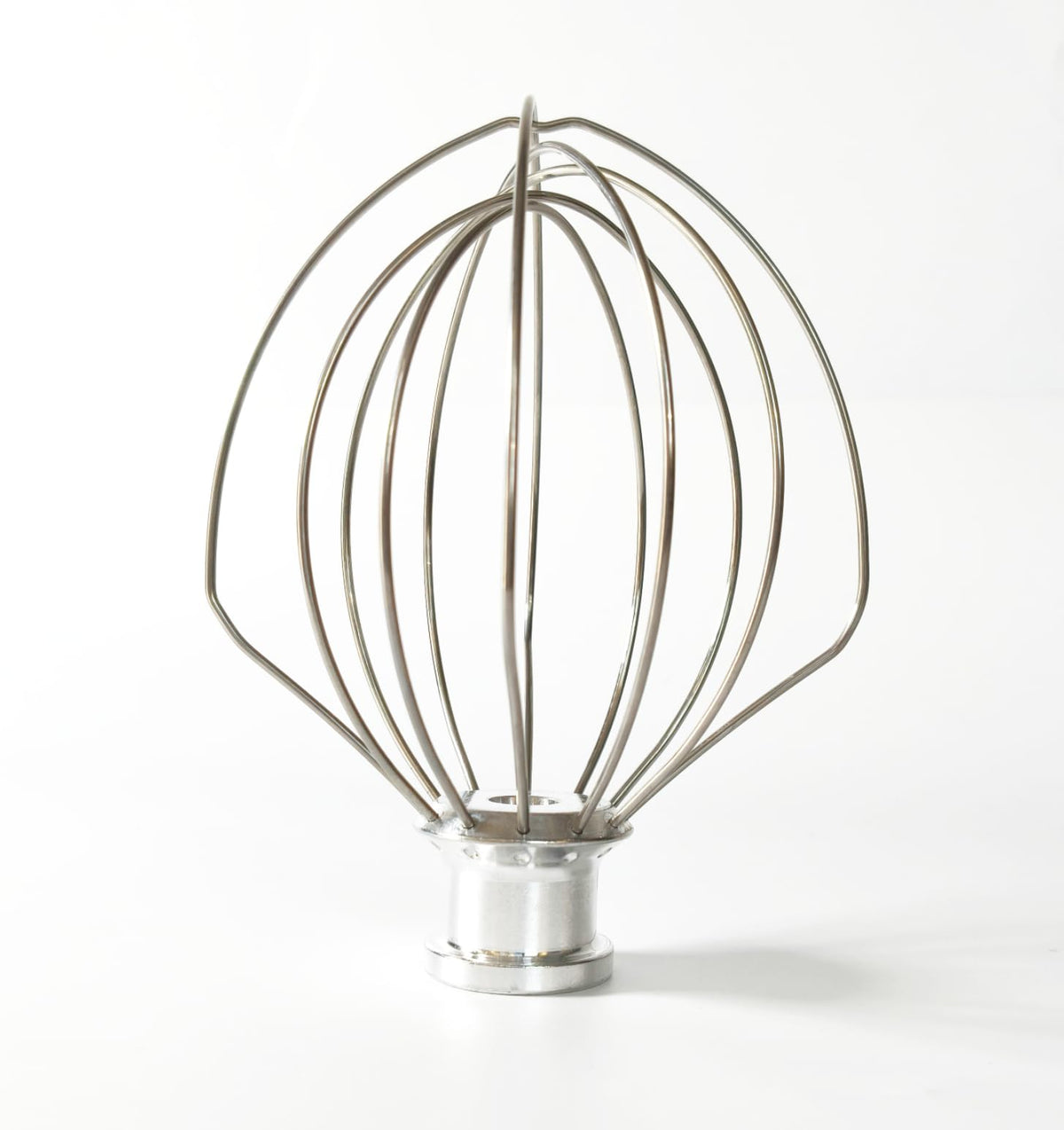 Delixike 63227 replacement wire whisk close-up shows durable stainless steel construction for safe mixing.