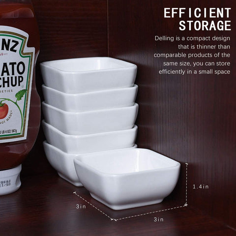 DELLING Easy-clean porcelain maintains flavor and resists lingering odors.