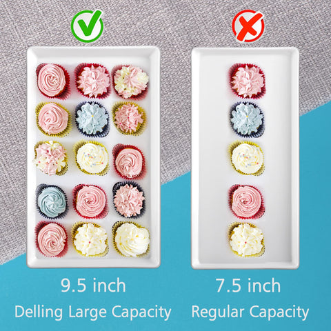 Delling lead-free porcelain ensures safe handling and versatile kitchen use