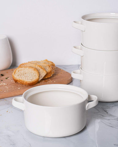 DELLING oven-safe bowls suitable for baking and finishing dishes.