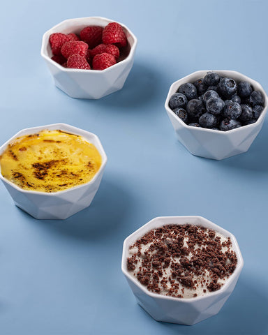 DELLING dishwasher-safe ramekins simplify cleanup after meals and gatherings.