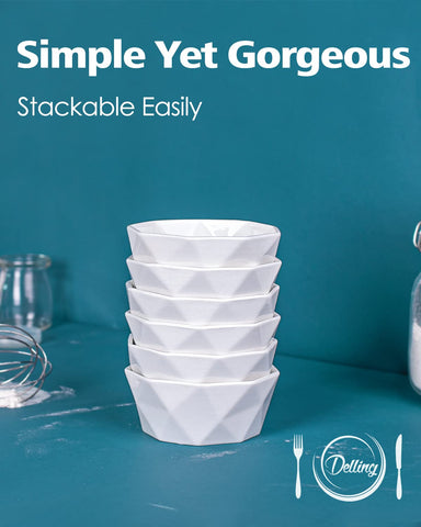 DELLING souffle ramekin bakes airy desserts with even heat distribution.