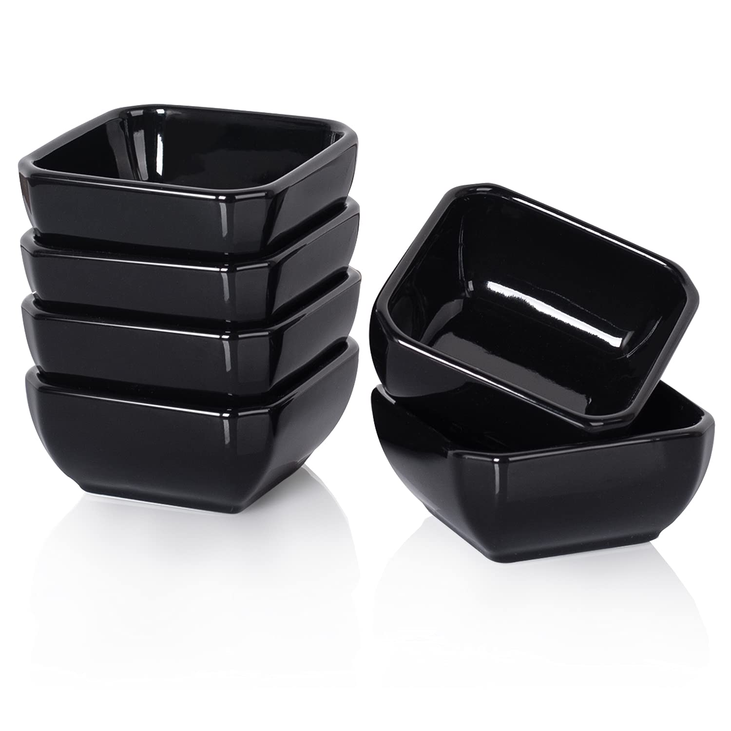 DELLING Ultra-Strong 3oz dip bowls, front view, ideal for sauces.