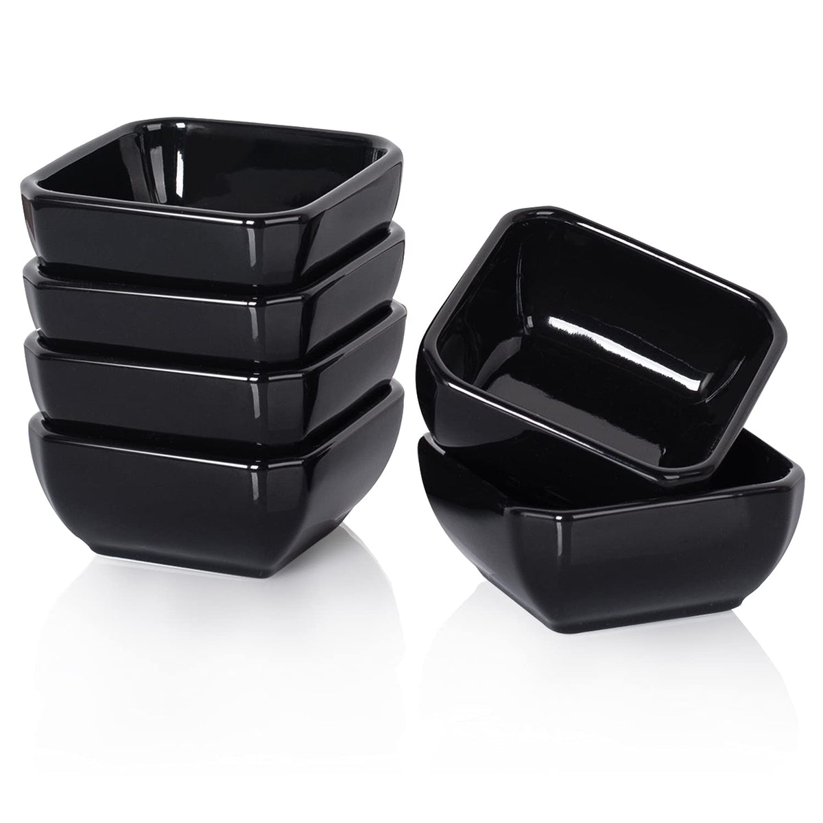 DELLING Ultra-Strong 3oz dip bowls, front view, ideal for sauces.
