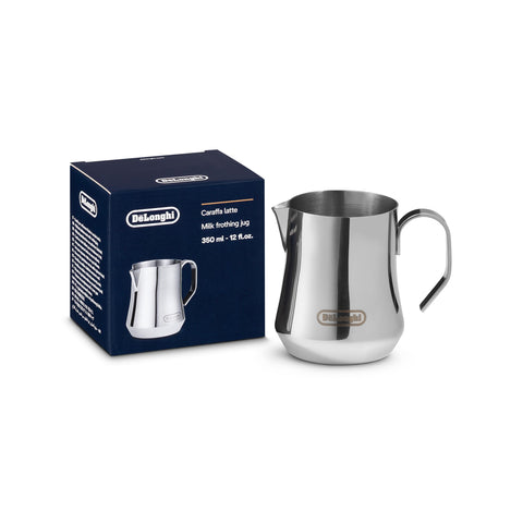 De'Longhi DLSC060 milk frothing jug – front view, ideal for silky foam