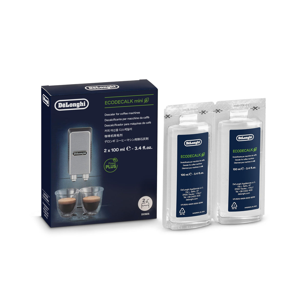 De'Longhi EcoDecalk 2-pack keeps machines clean and efficient