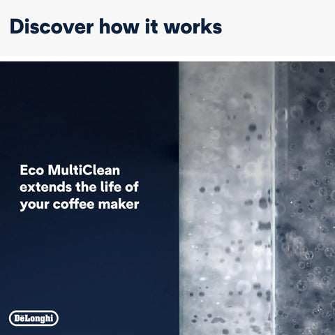 De'Longhi EcoDecalk 2-pack label detail with ingredients