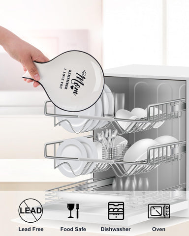 Delpnana kitchen counter organizer keeps utensils tidy after use.