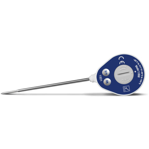 DeltaTrak 11050 in kitchen use measuring meat temperatures for safe cooking