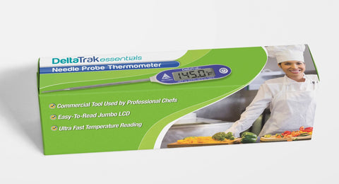 DeltaTrak min/max memory captures peak temperatures for better cooking control