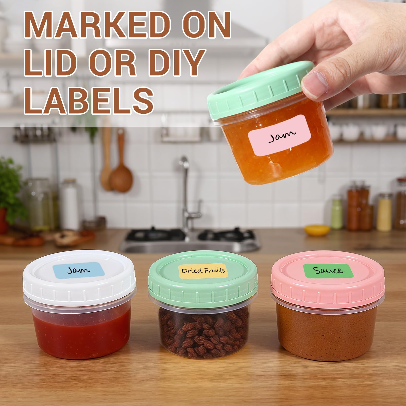 DEMORA BPA-free food-grade PP material supports daily use.