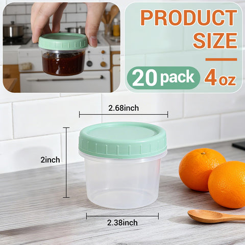 DEMORA compact containers for organized kitchen and on-the-go meals.
