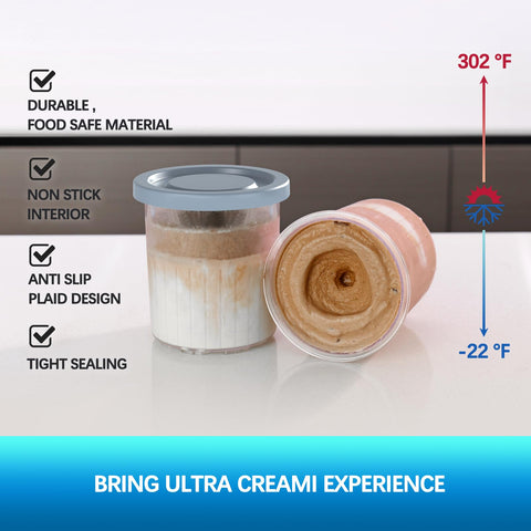 DENEBORE Ninja Creami Deluxe compatibility ensures easy replacement for NC500.