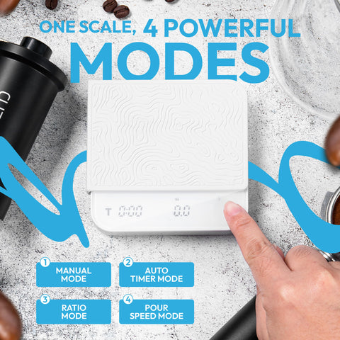 DeNestora USB-C recharge keeps scale ready for daily use.