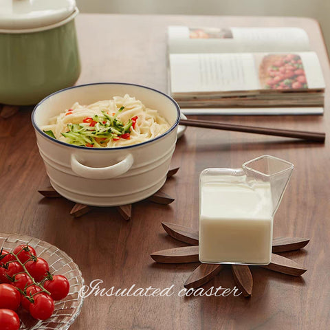 DEOLD Compact storage bracket keeps trivets and coasters neatly organized