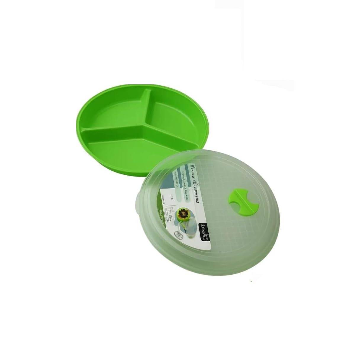 Dependable Essentials top-rack dishwasher-safe plate for easy cleaning