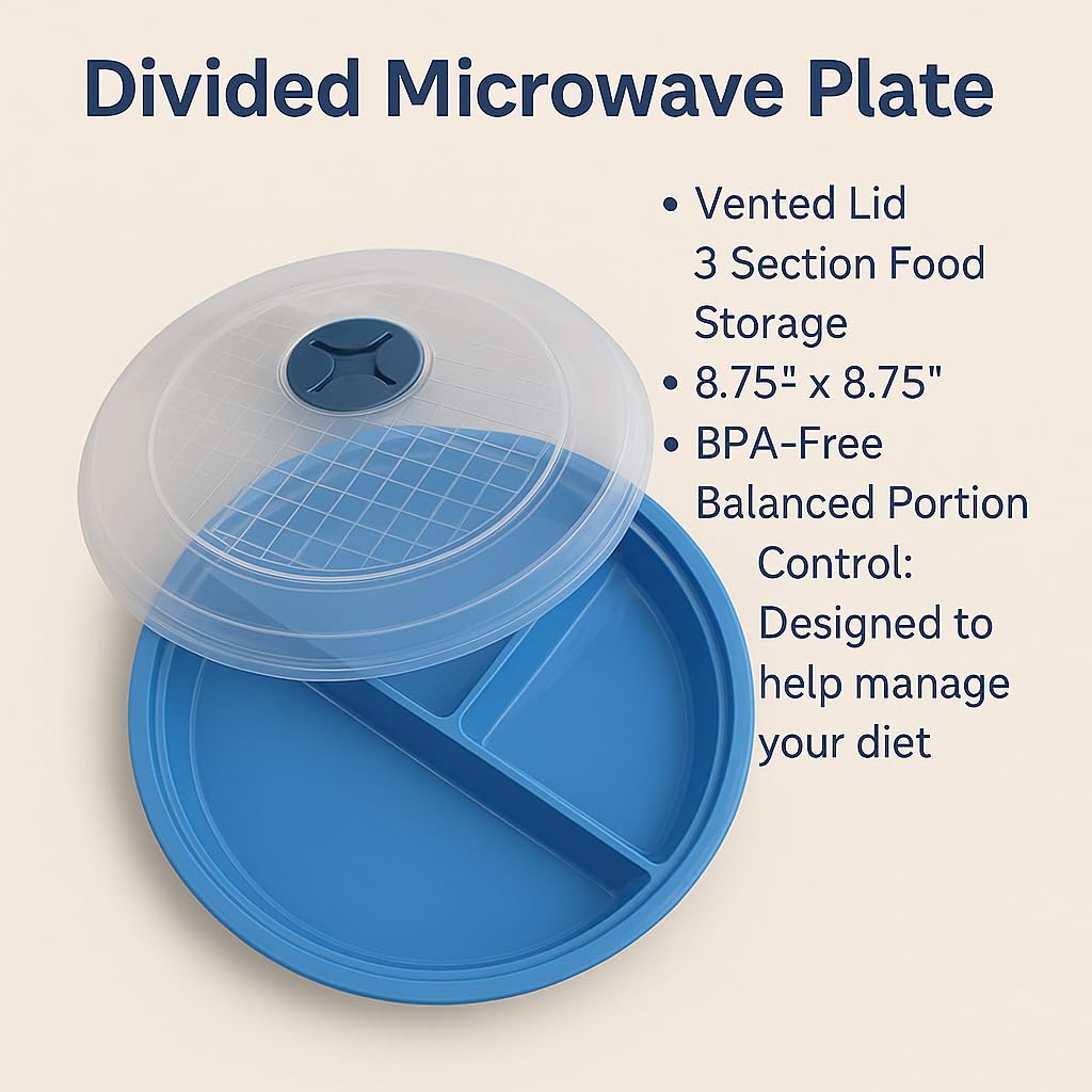 Dependable Essentials dishwasher-safe plates for easy cleaning after meals.