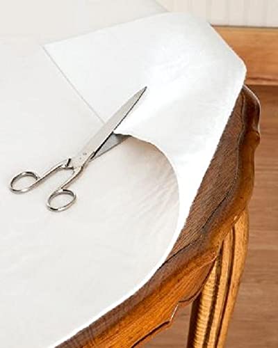 Dependable Essentials table pad measures 52 by 108 inches for large tables