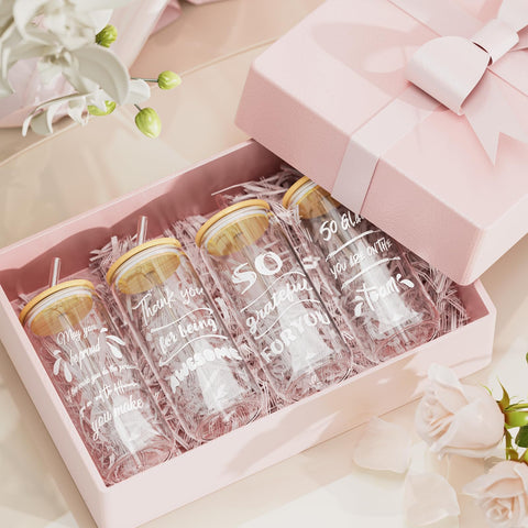 Deriibrico bamboo lids and glass straws support eco-friendly gifting and reuse