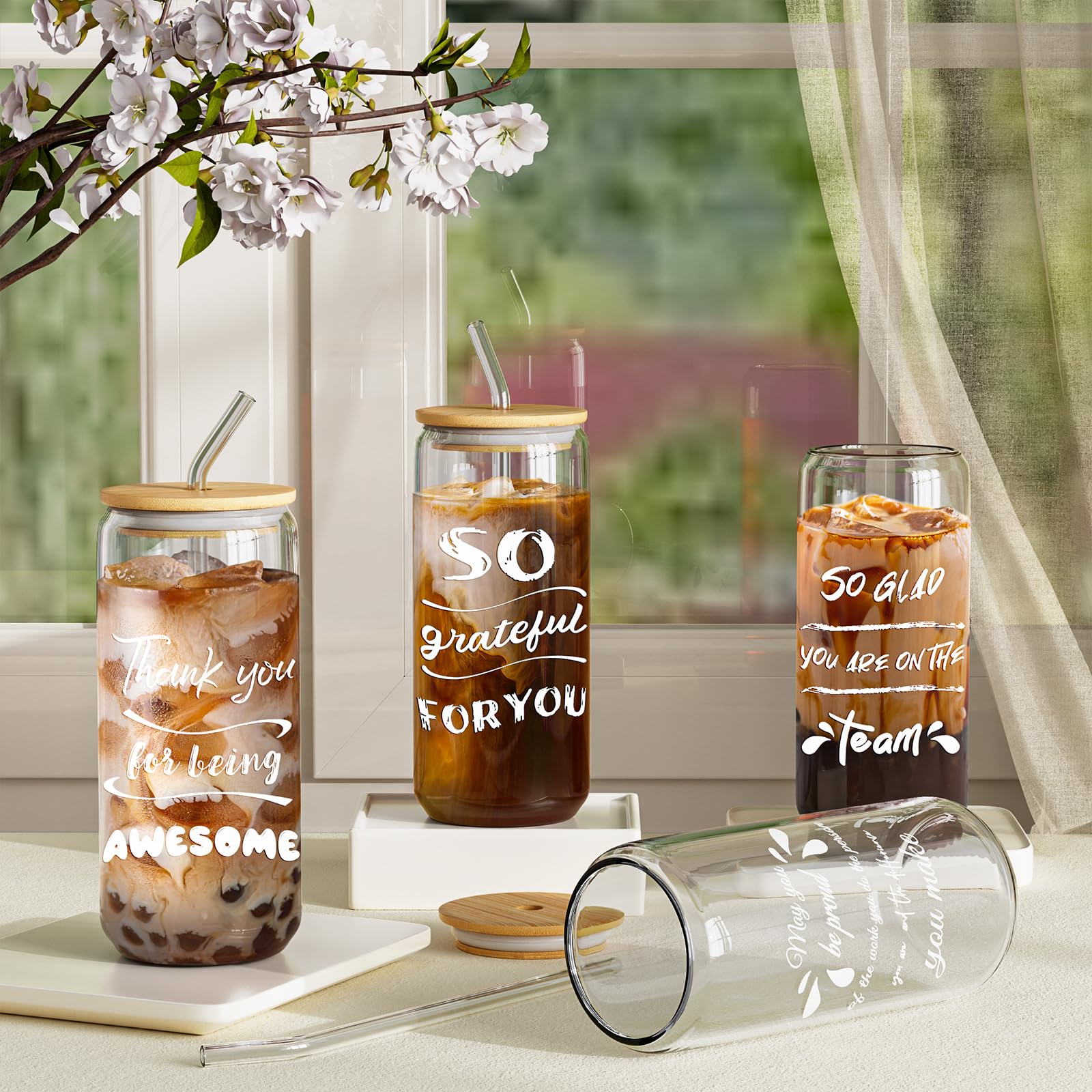 Deriibrico borosilicate glass emphasizes durability for daily use and temperature changes
