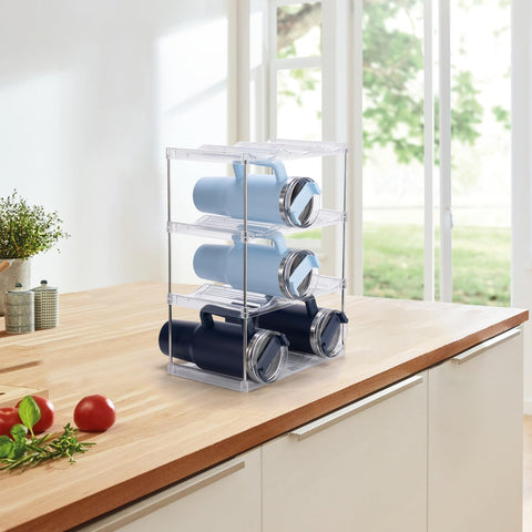 Dersyer easy assembly with columns makes setup quick and tool-free.