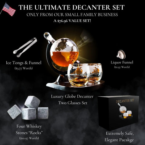 Desired Cart whiskey stones provide a reusable chill for optimal cooling.