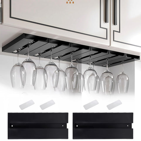 DESONAUT kitchen bar wine glass organizer keeps glasses within reach