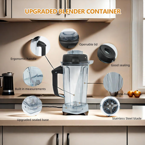 Deuovht pitcher blades: durable stainless steel for smooth blends