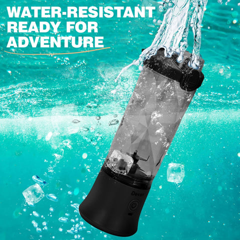 Devan IPx67 waterproof design withstands splashes at the beach or pool