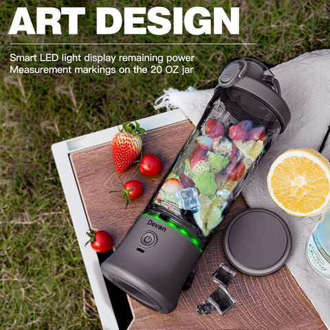 Devan blender with magnetic safety switch prevents overheating during busy mornings