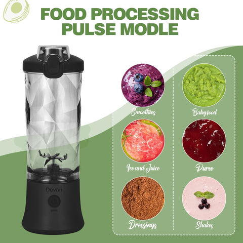 Devan pulse-mode blending tackles ice and tough ingredients smoothly