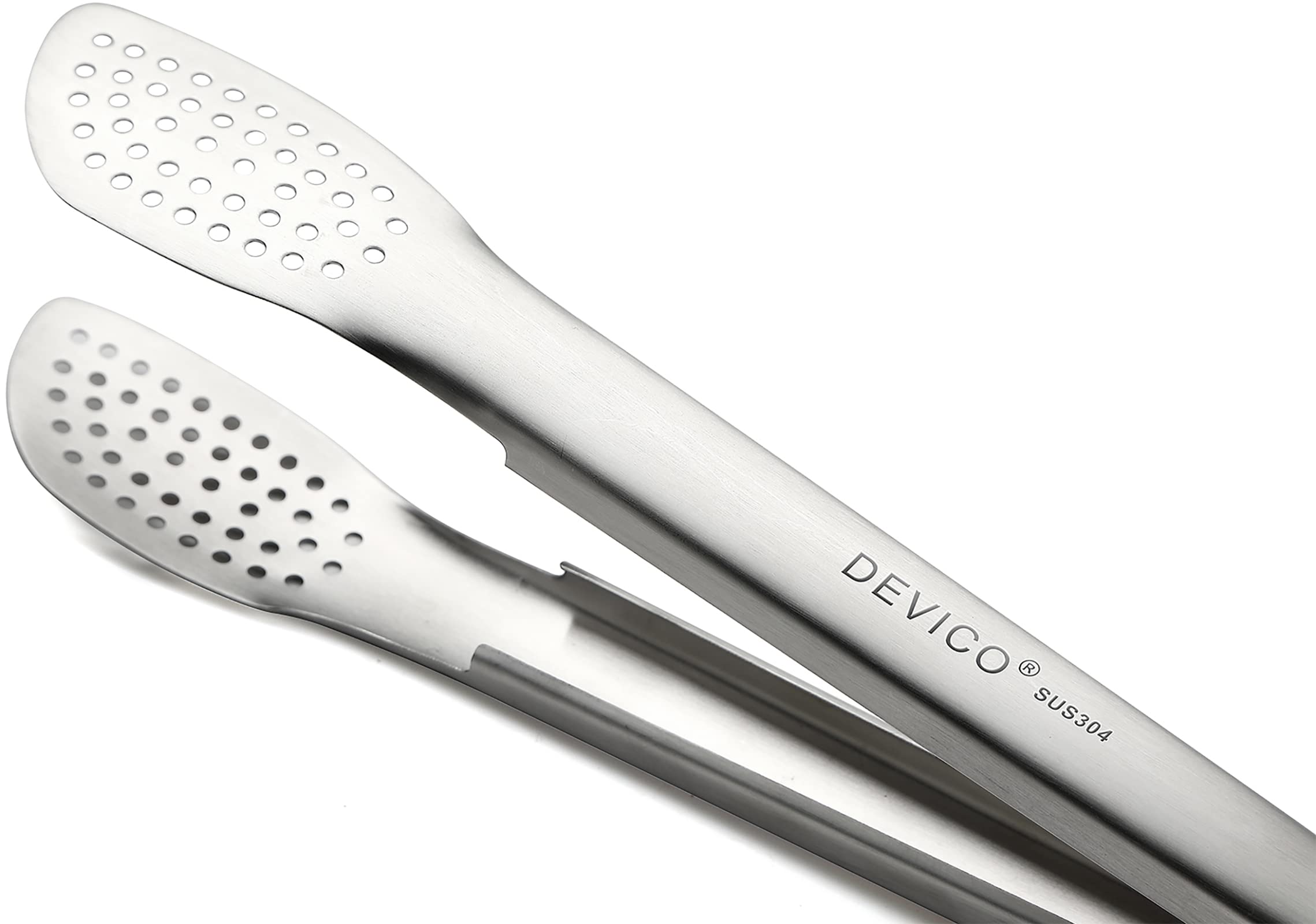 Devico kitchen tongs stainless steel build for durability and heat resistance.