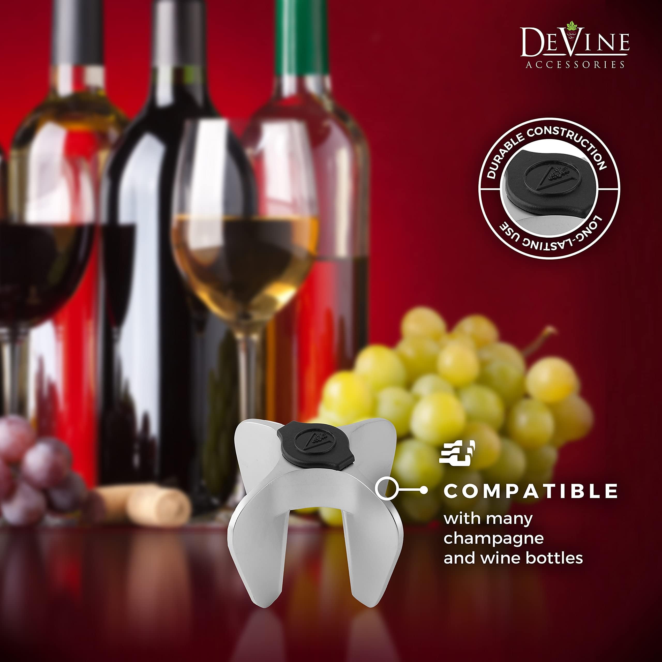 DeVine gift-box packaging makes this wine tool a perfect celebration gift.