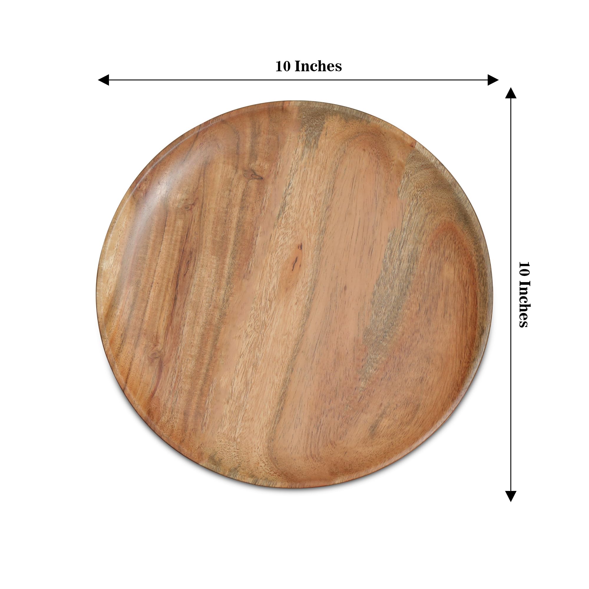 DEVLA acacia charger plates as charcuterie boards; ideal for appetizers and festive displays.